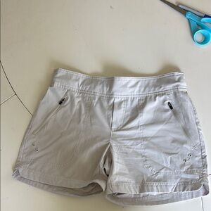 🍀Pacific Trail White Cargo Shorts Lightweight Design